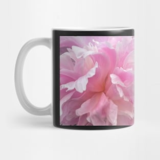 Passionate Pink Carnation Flower Petals Mug